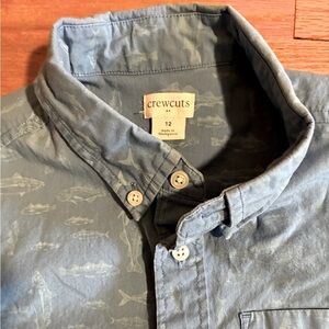 Crewcuts button down fish print